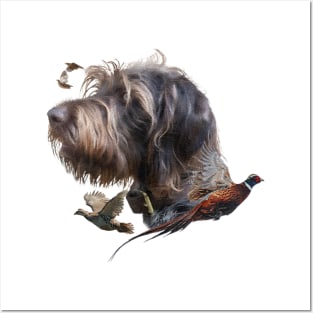 German Wirehaired Pointer Posters and Art